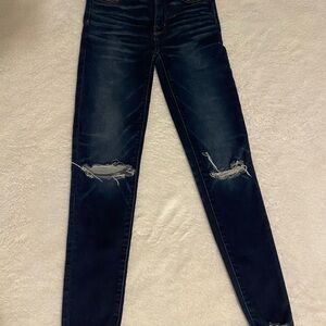 American Eagle Outfitters Blue Skinny Jeans Modern Fit